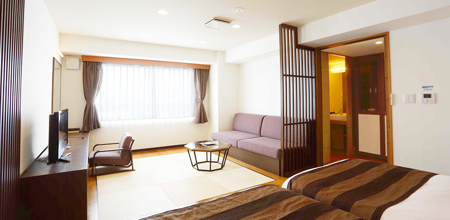 Japanese and Western style Room