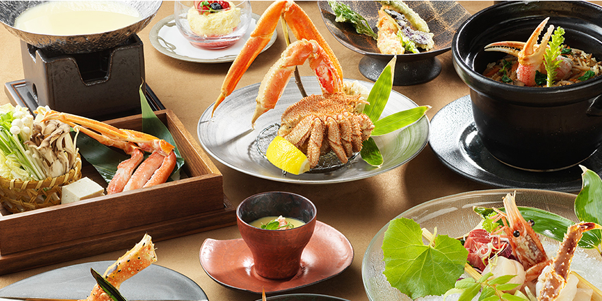 特色懷石料理　[蟹會席 Crab KAISEKI]